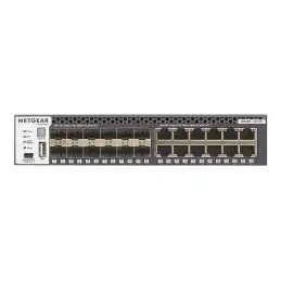 Switch manageable ProSAFE M4300-12X12FSwitch Manageable avec 24x10G incluant 12x10GBASE-T et 12xSFP... (XSM4324S-100NES)_3
